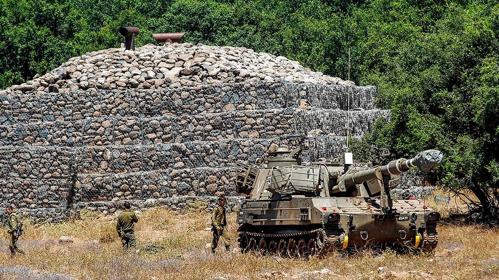 IDF forces on Israel-Syria border this week (Photo: AFP)