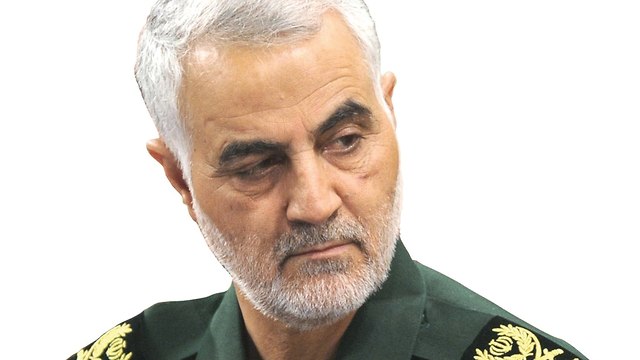 Soleimani in IRGC uniform. ‘His subordinates really hate Israel and the Jews’  (Photo: AFP)