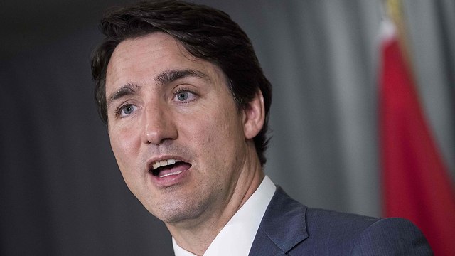 ראש ממשלת קנדה ג'סטין טרודו (צילום: AFP)