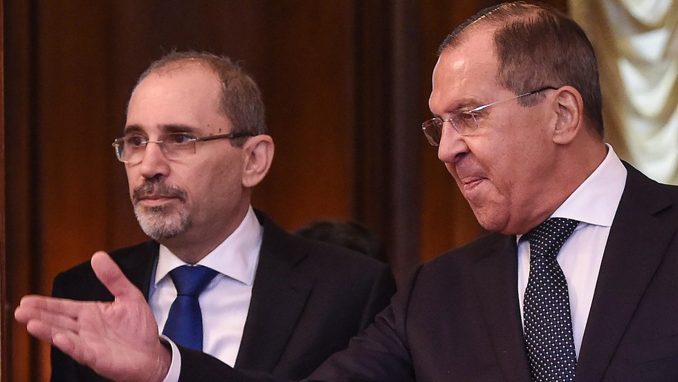 Russia Foreign Minister Lavrov meets with Jordan Foreign Minister Ayman Safadi (Photo: AFP)