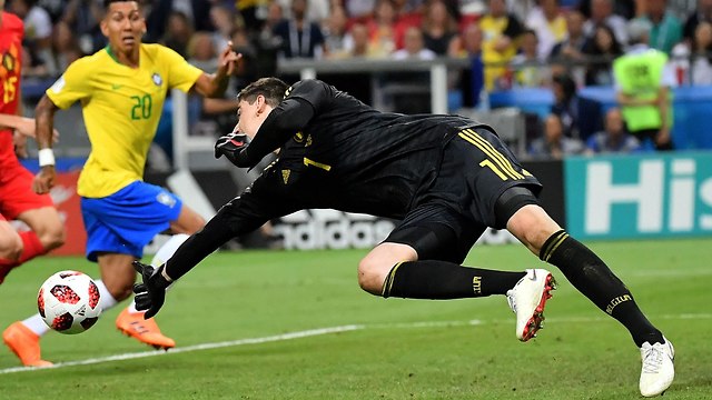Бразилия-Бельгия. Фото: AFP