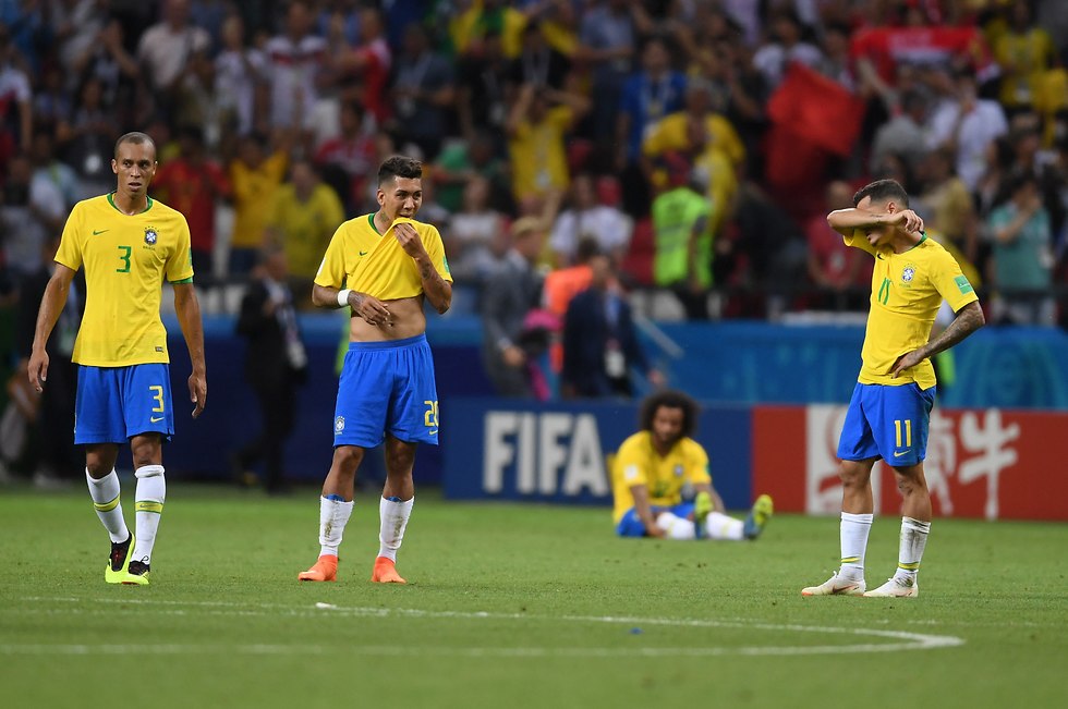 נבחרת ברזיל אכזבה (צילום: gettyimages)