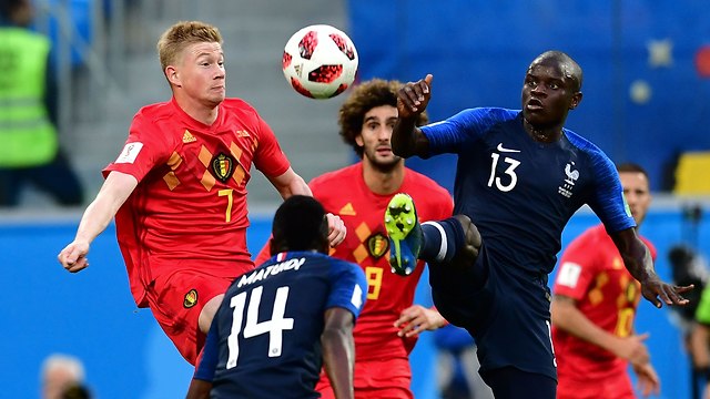 Бельгию в финал не пустили французы. Фото: AFP