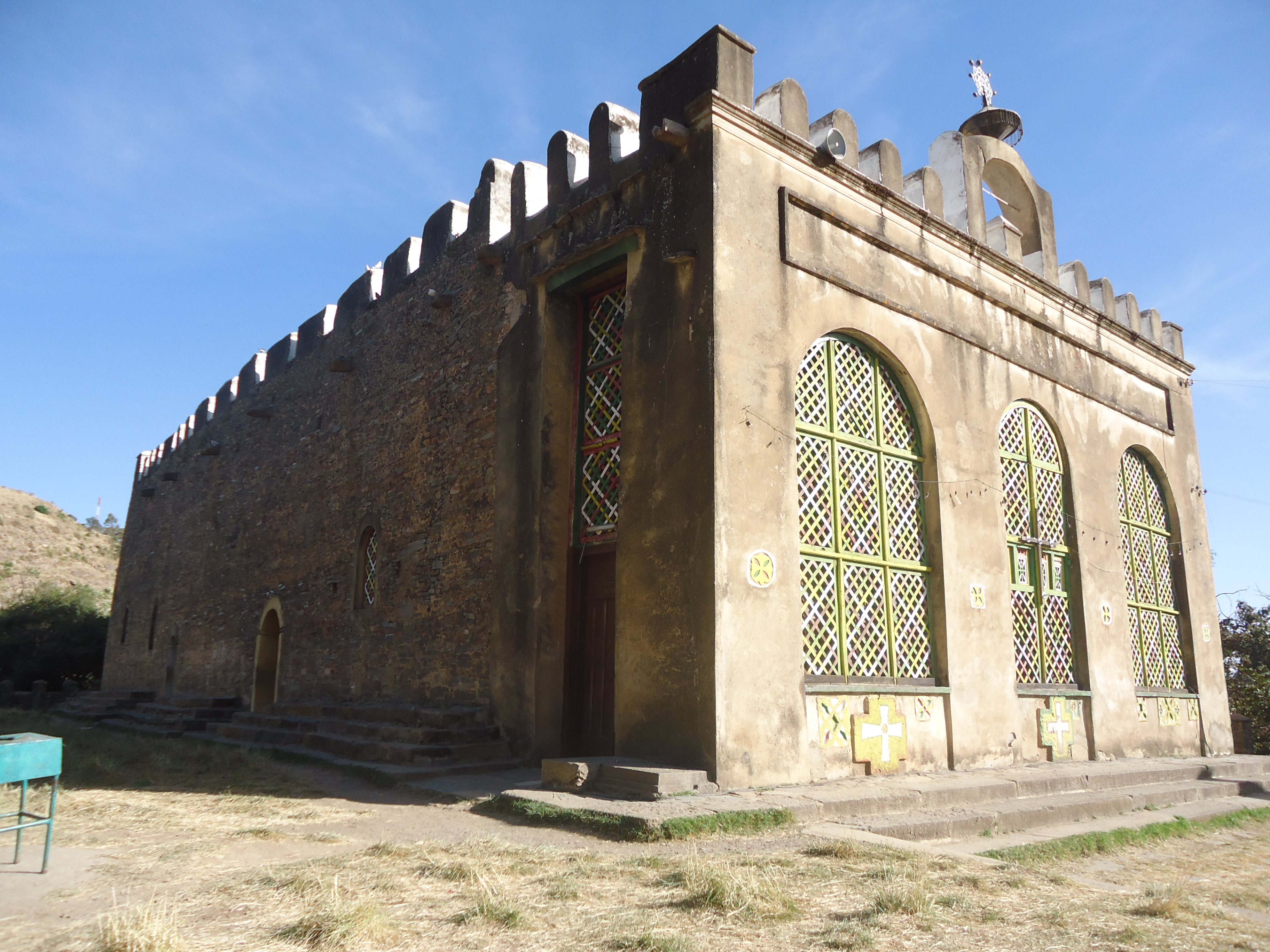 הכנסייה האתיופית שבה נטען שנמצא ארון הברית ()