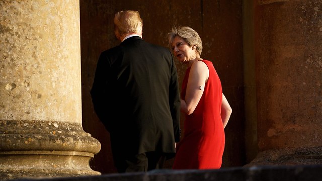 Тереза Мэй и Дональд Трамп. Фото: AFP (Photo: AFP)