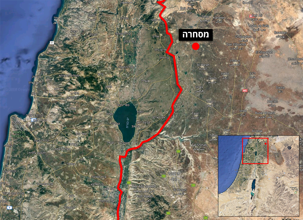 מפה אינפו גרפיקה סוריה כפר מסחרה מבצע צבאי אסד ()