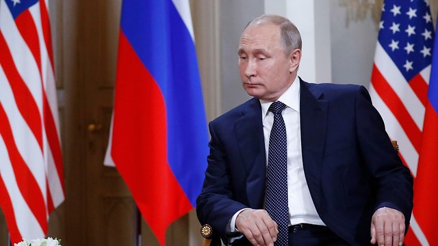 Владимир Путин на встрече в Хельсинки. Фото: AP
