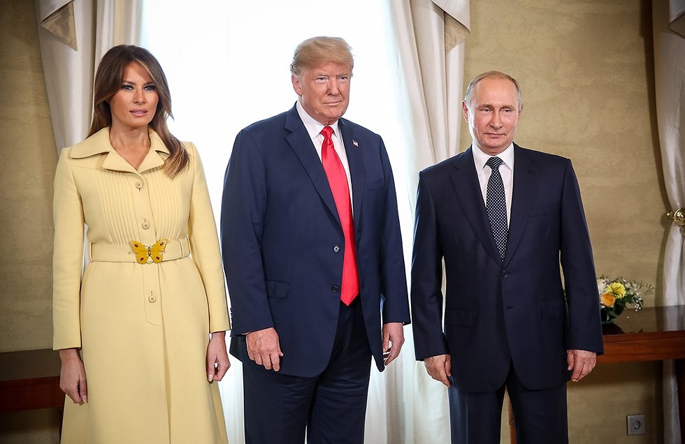 Супруги Трамп и Путин. Фото: AFP