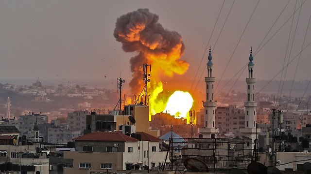 IDF strikes Gaza (Photo: AFP)