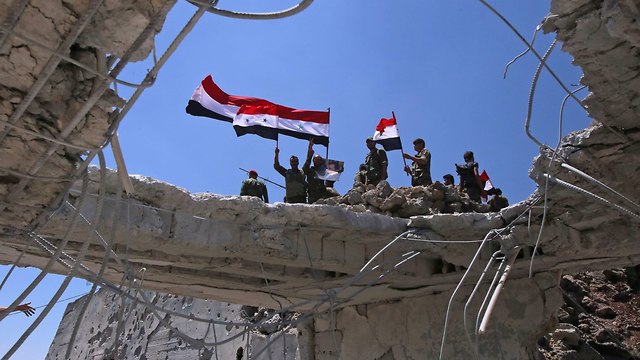 Сирийские правительственные войска в Кунейтре. Фото: AFP
