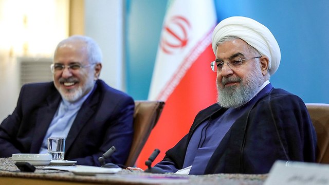 Зариф и Рухани. Фото: AFP (Photo: AFP)