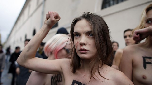 אוקסנה שצ'קו מייסדת Femen נמצאה מתה פריז דירה (צילום: AFP)