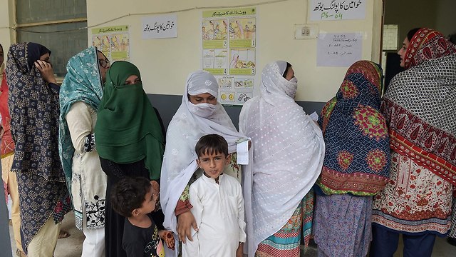פקיסטן בחירות  (צילום: AFP)