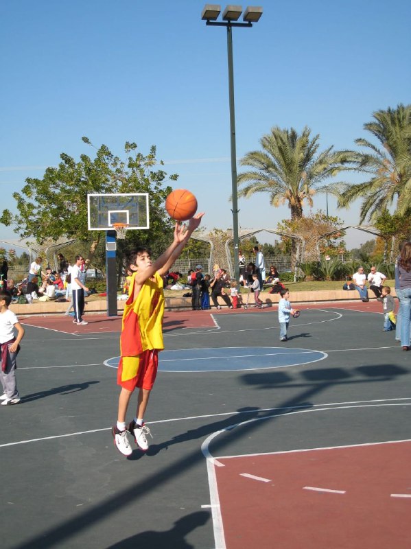 יובל זוסמן מתאמן בספורטק בהרצליה בגיל 6 (צילום: פרטי)
