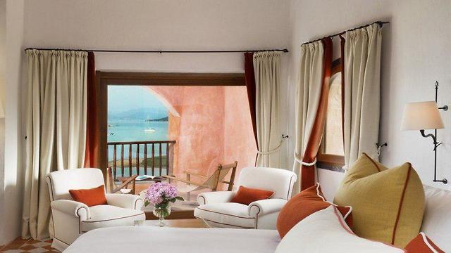 סוויטת הפנטהאוז של מלון קאלה די וולפה (Cala Di Volpe)  (צילום מתוך אתר המלון)