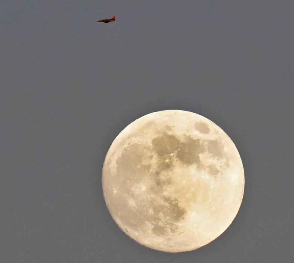 ירח מלא (צילום: AFP)
