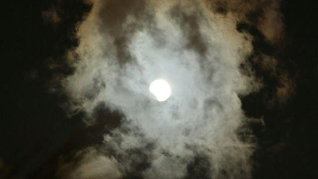 ליקוי ירח (צילום: מוטי קמחי)