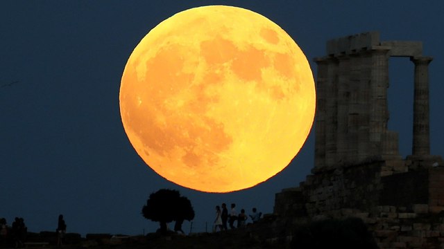 ליקוי ירח (צילום: רויטרס)