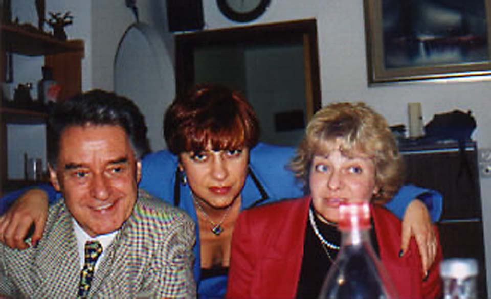 Автор с супругами Дементьевыми. Фото из семейного архива автора