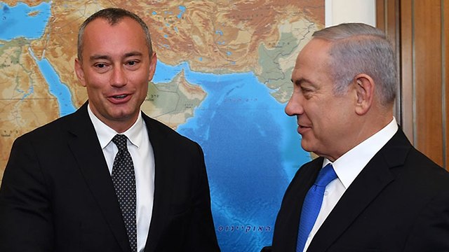 Mladenov with PM Netanyahu  (Photo: Gov. Press Office)