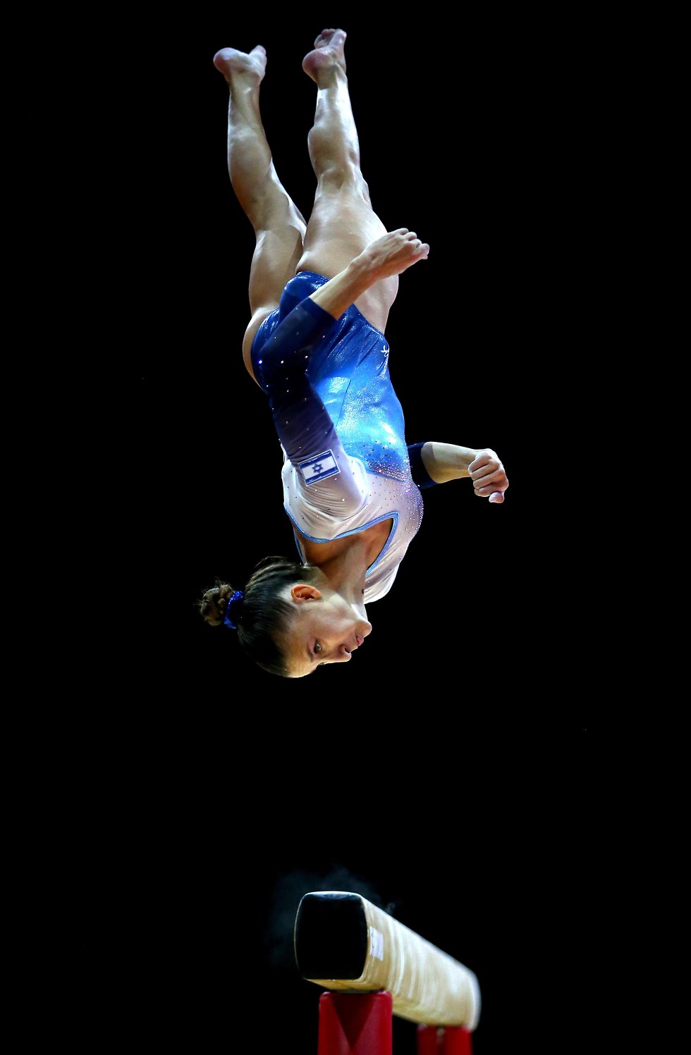 אופיר נצר באליפות אירופה בגלזגו (צילום: getty image)