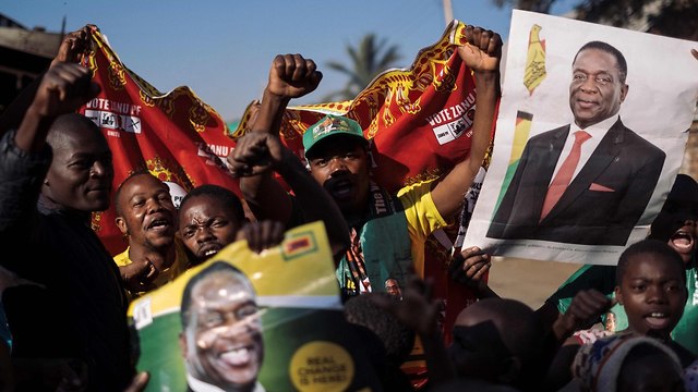 בחירות לנשיאות בזימבבואה (צילום: AFP)