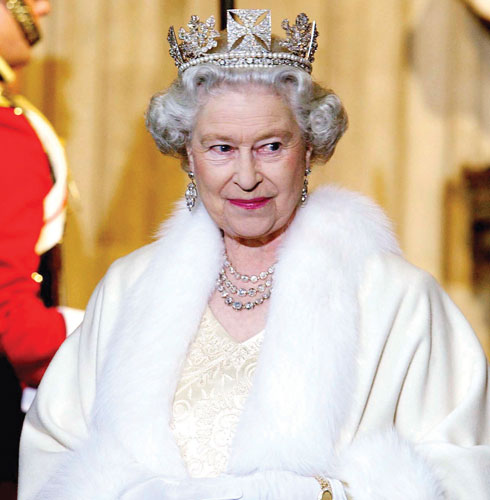 המלכה אליזבת, שטופלה במשך שנים רבות ע"י סר תומפסון (צילום: Tim Graham/GettyimagesIL)