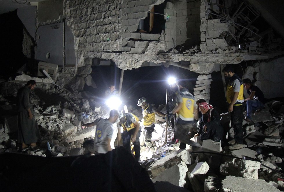 קרבות והרוגים בצפון סוריה (צילום: AFP)