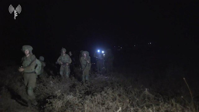 IDF training in the north (Photo: IDF Spokesperson's Unit)