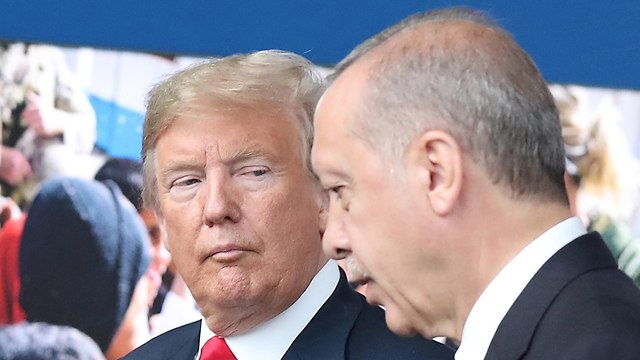 רג'פ טאיפ ארדואן דונלד טראמפ נשיא טורקיה נשיא ארה
