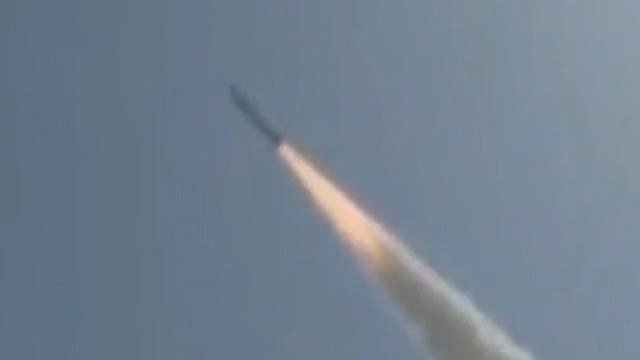 Испытание ракеты в Иране