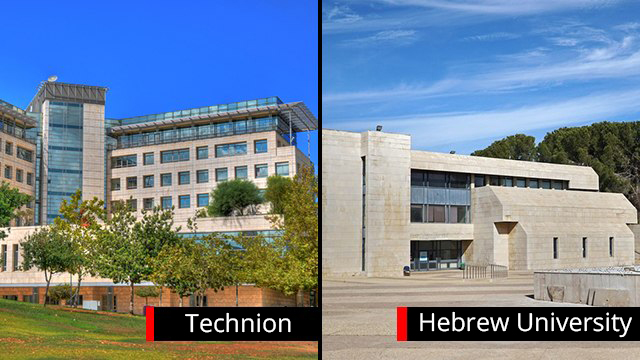 Prominent Israeli universities (Photo: Shutterstock)