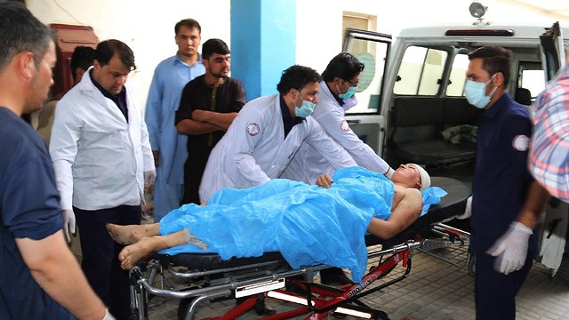 פיגוע מחבל מתאבד דאעש קאבול אפגניסטן תלמידים (צילום: AFP)