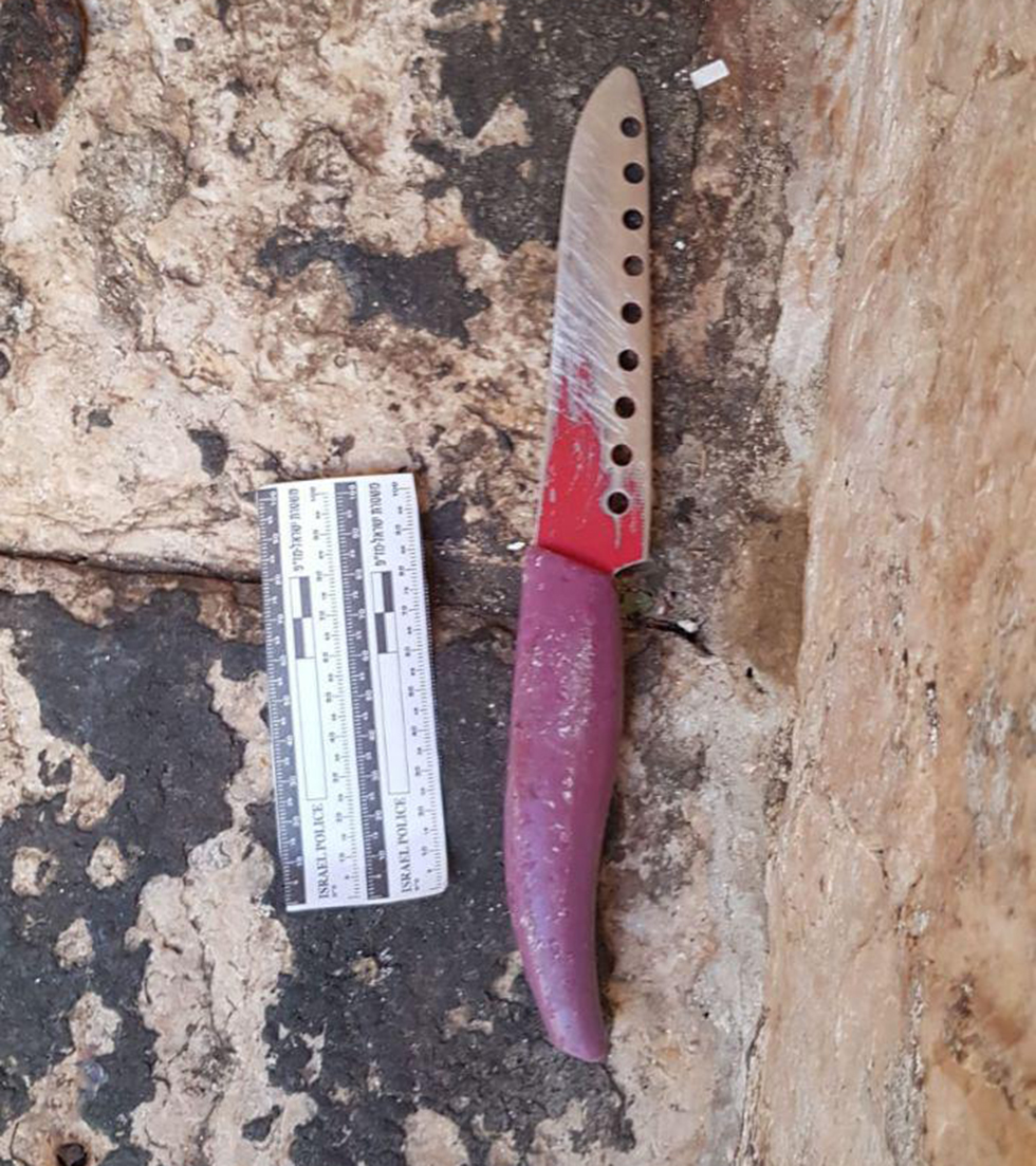 Knife used in the attack (Photo: Police Spokesperson)
