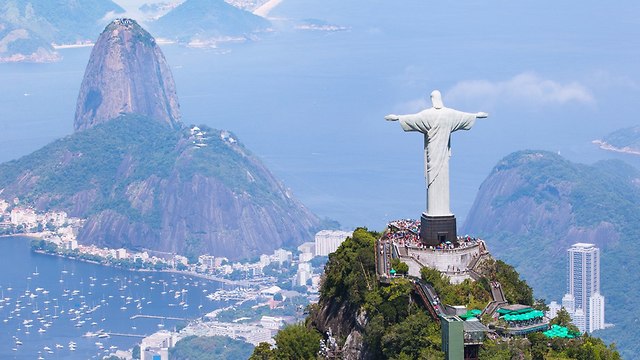 ברזיל ריו דה ז'ניירו פסל ישו (צילום: shutteratock)