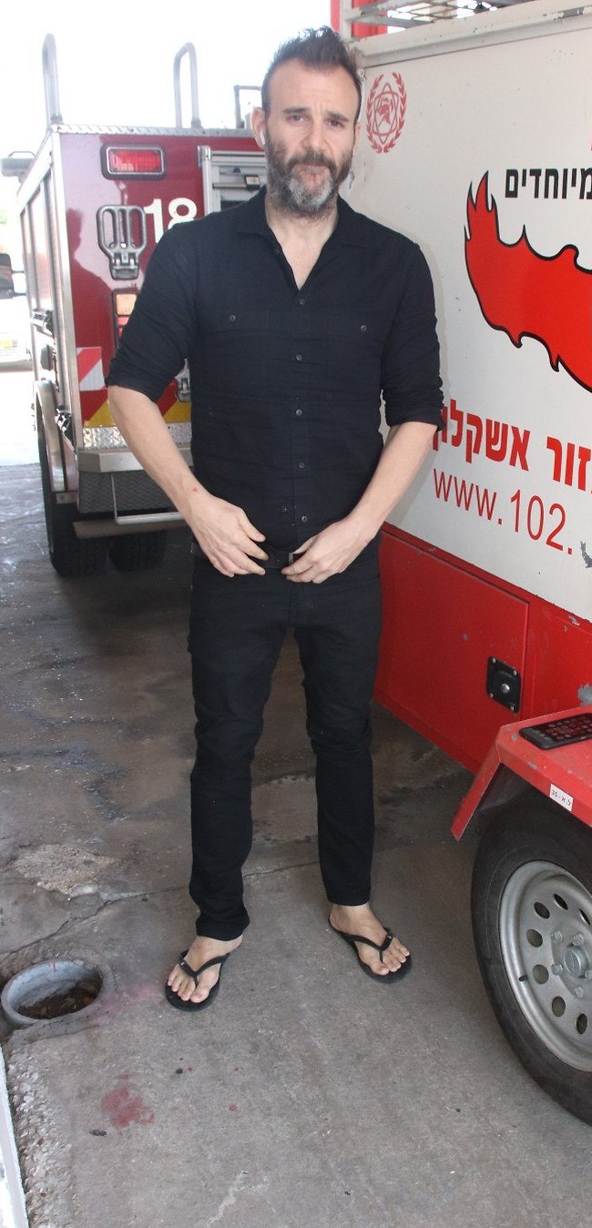 לוק קשוח. ירון ברלד (צילום: אור גפן) לוק קשוח. ירון ברלד (צילום: אור גפן)