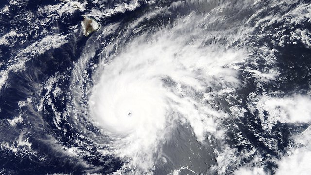 הוריקן ליין בדרך ל הוואי (צילום: רויטרס)