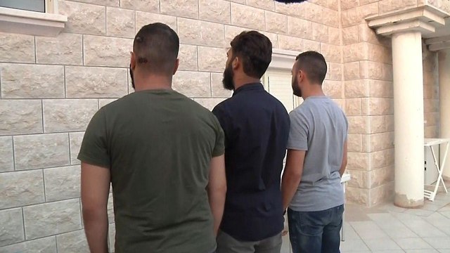 3 Arab men attacked at Haifa beach (Photo: Shamir Elbaz)