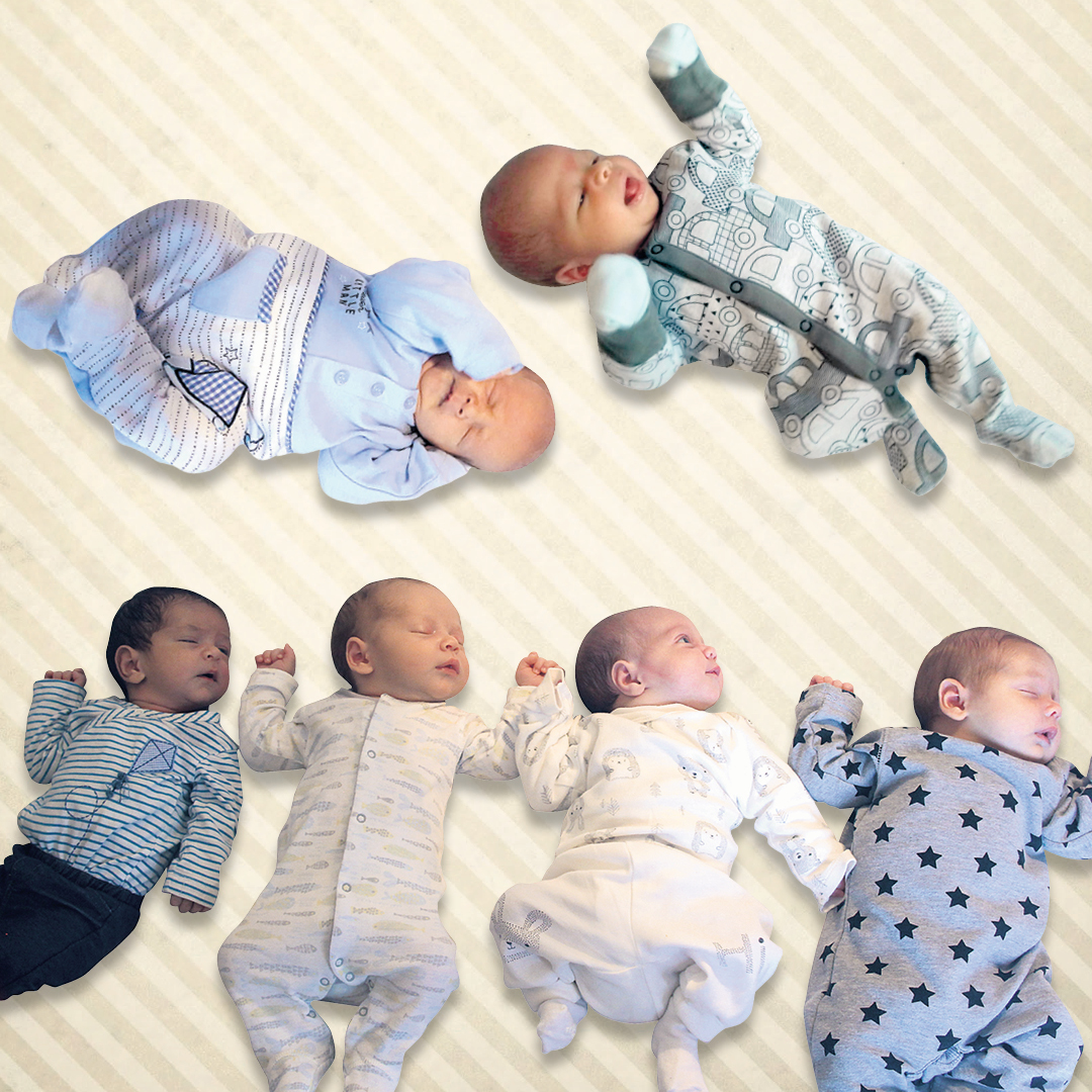 חמישה מהתינוקות פונדקאות שנולדו החודש בטביליסי להורים ישראלים. כרגע יש שם 120 פונדקאיות בהיריון ו־ 160 עוברים שממתינים להיקלט ולהגיע לארץ