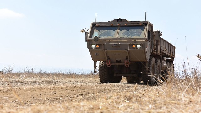 Armored personnel carrier (Photo: IDF Spokesperson's Unit )