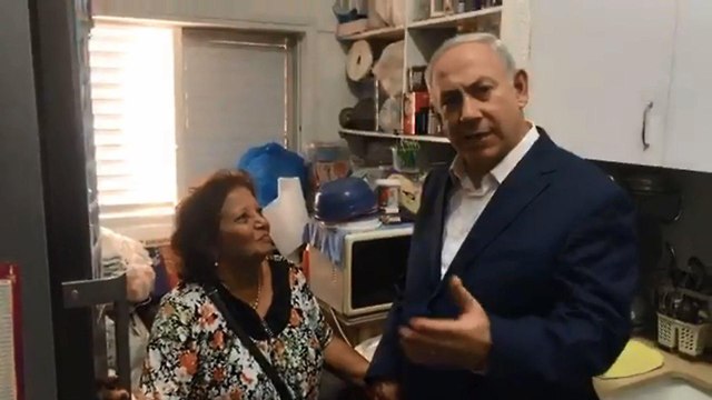 PM Netanyahu during last year's meeting with Sophie