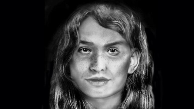 כך נראתה האישה שחיה לפני 600 שנה באיים הקנאריים (צילום: מתוך המחקר)