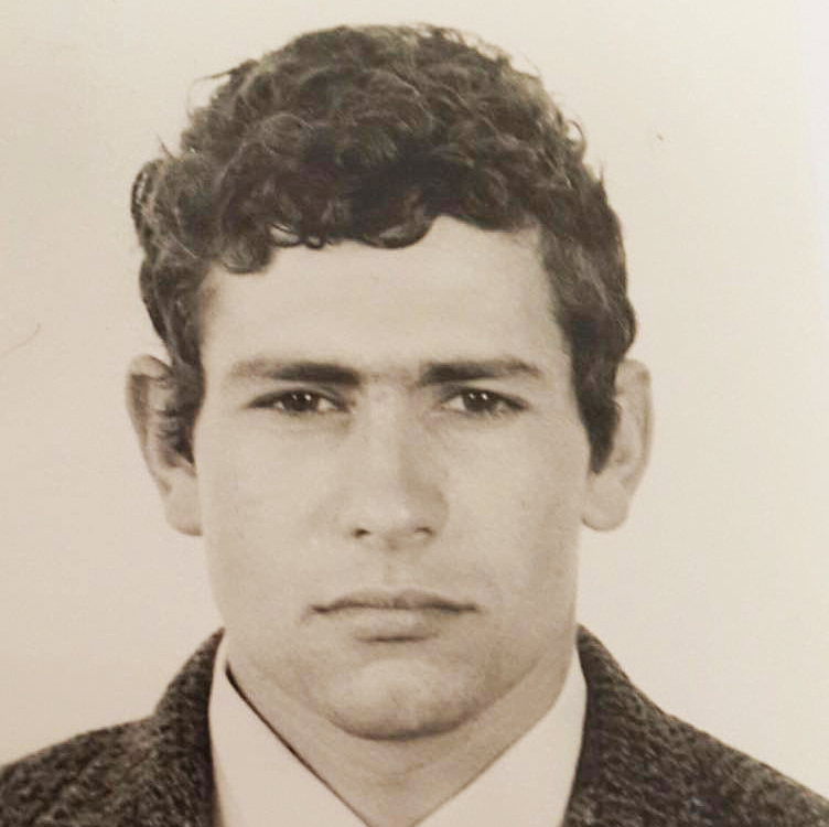 ארגמן ב־1983, שנת הצטרפותו לשב"כ
