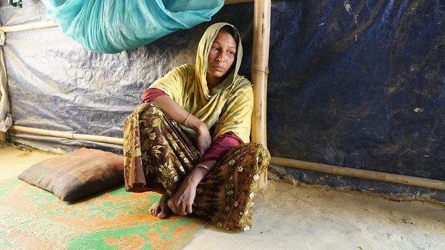 רוהינגה מיאנמר בנגלדש מחנה פליטים (צילום: צור שיזף)