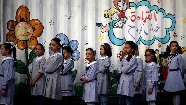 UNRWA School in Gaza (Photo: AFP)