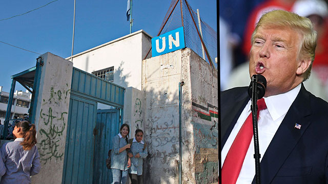 Pres. De los Estados Unidos  Trump reduce los fondos de UNRWA (Foto: AP)