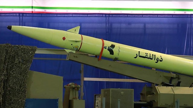 Иранская баллистическая ракета Zolfaqar