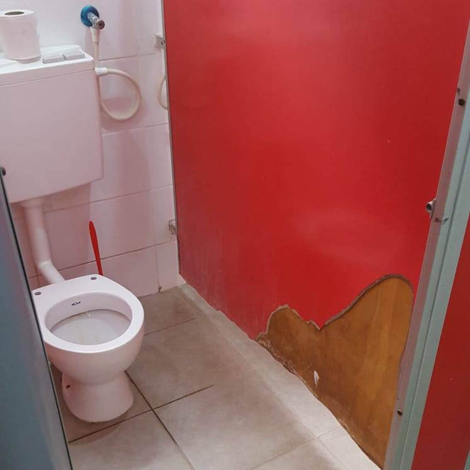 А так выглядит туалет. Фото: Даяна Медведев