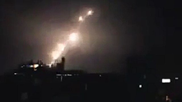 מבצע בית הקלפים התקיפה האווירית של מטרות איראניות בסוריה  (צילום: דובר צה