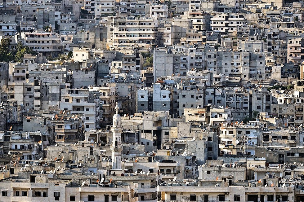 העיר ג'סר א-שורור מחוז אידליב סוריה (צילום: MCT)